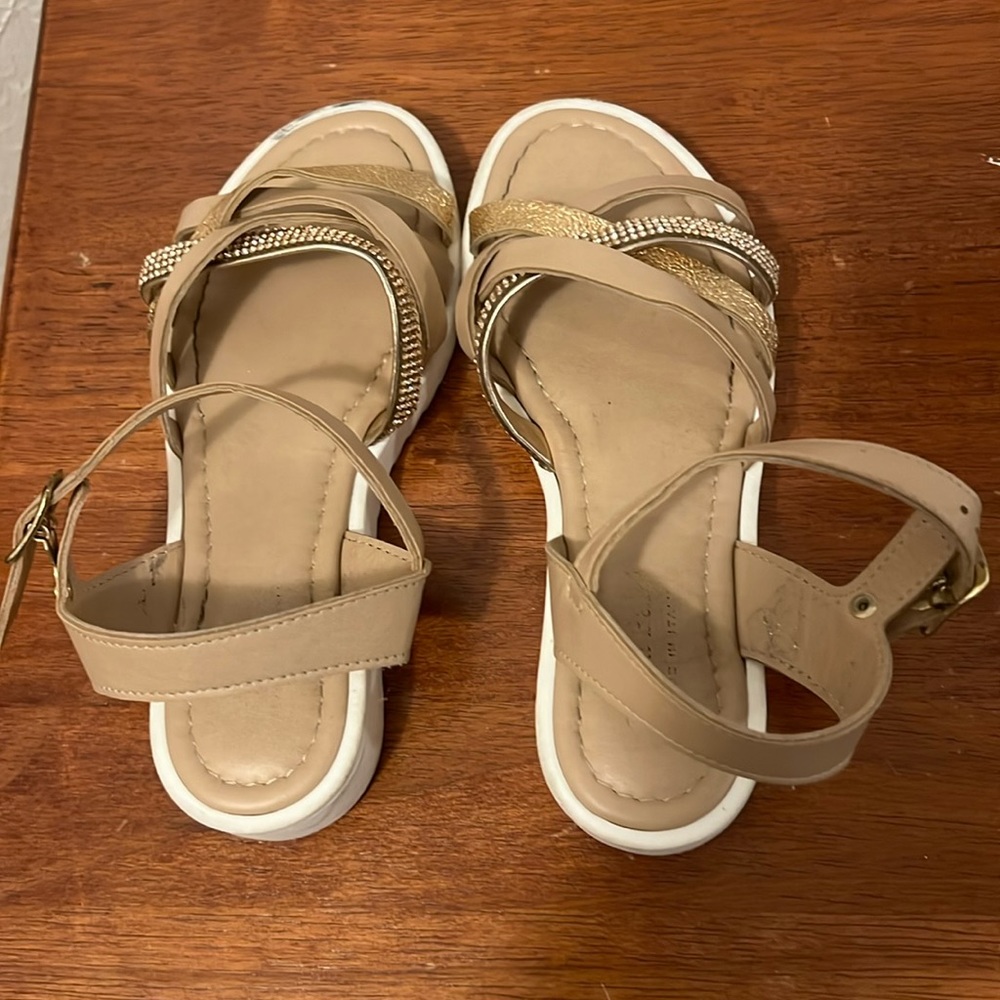 Giulia Palai made in Italy girls bling size 11 1/2 sandals